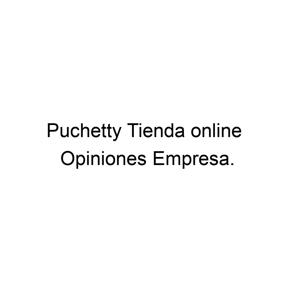 Puchetty tienda best sale